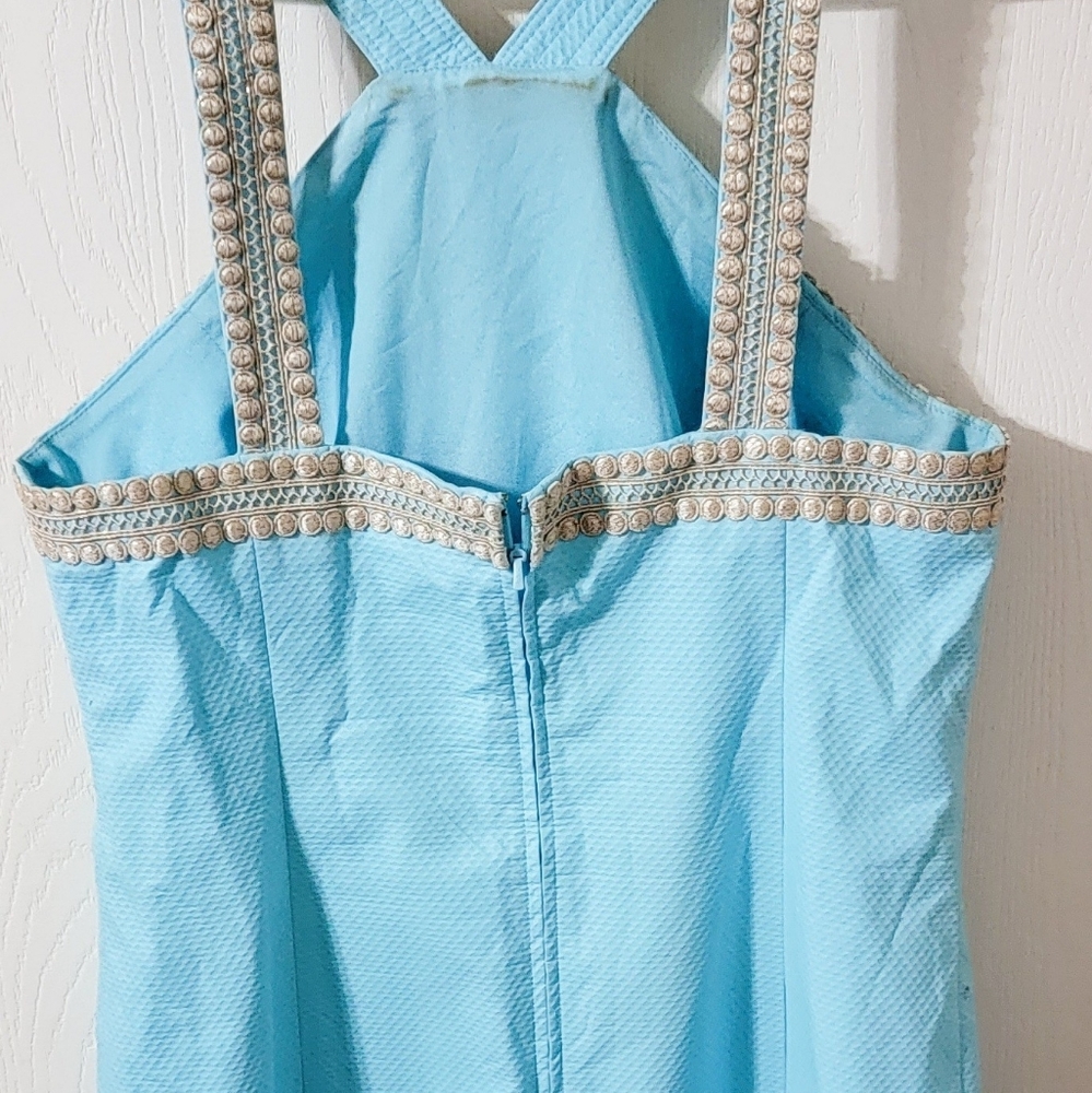 Lilly pulitzer blue dress - Picture 3 of 11